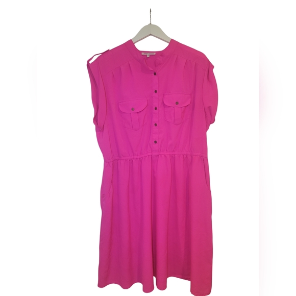 Speed Control New York Business Style Pink Dress - Picture 5 of 6